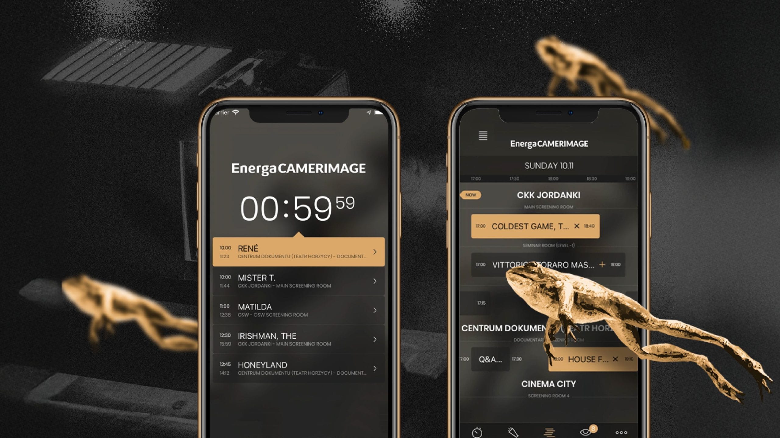 Aplikacja mobilna dla festiwalu Camerimage – projekt agencji interaktywnej 052B