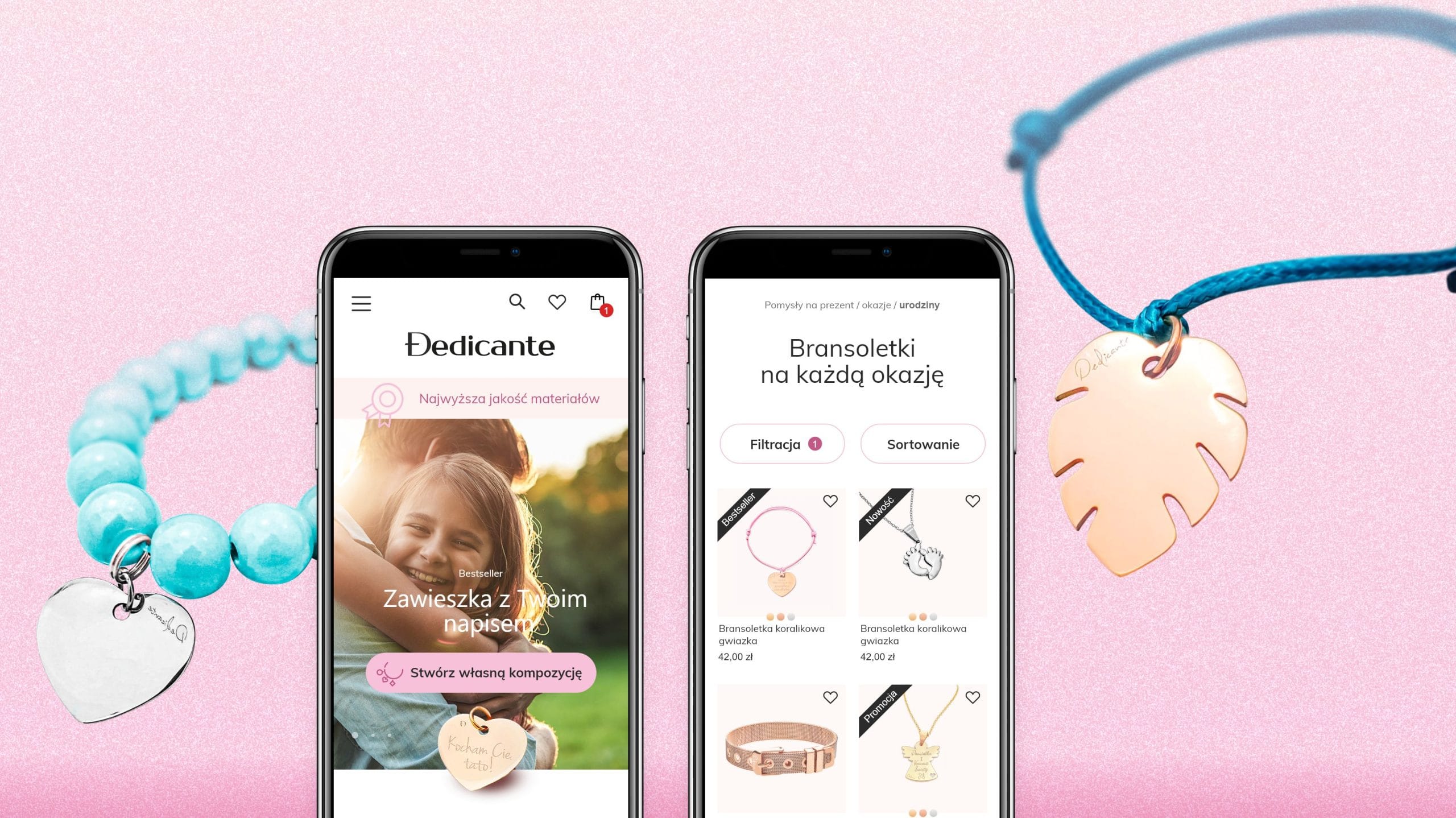 Identyfikacja wizualna i sklep internetowy Dedicante – projekt 052B