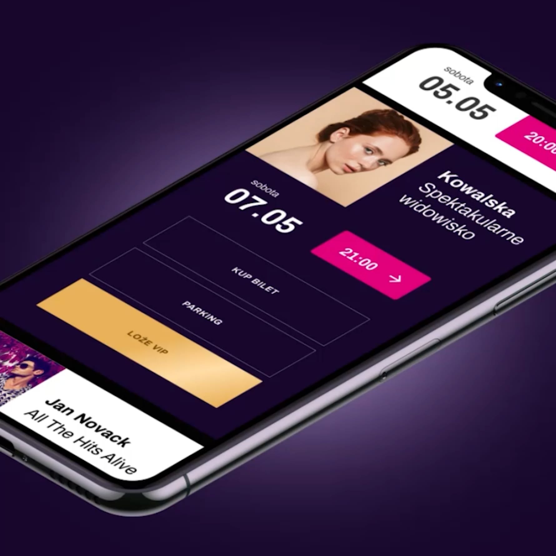 Website of TAURON Areny Kraków – design and implementation 052B