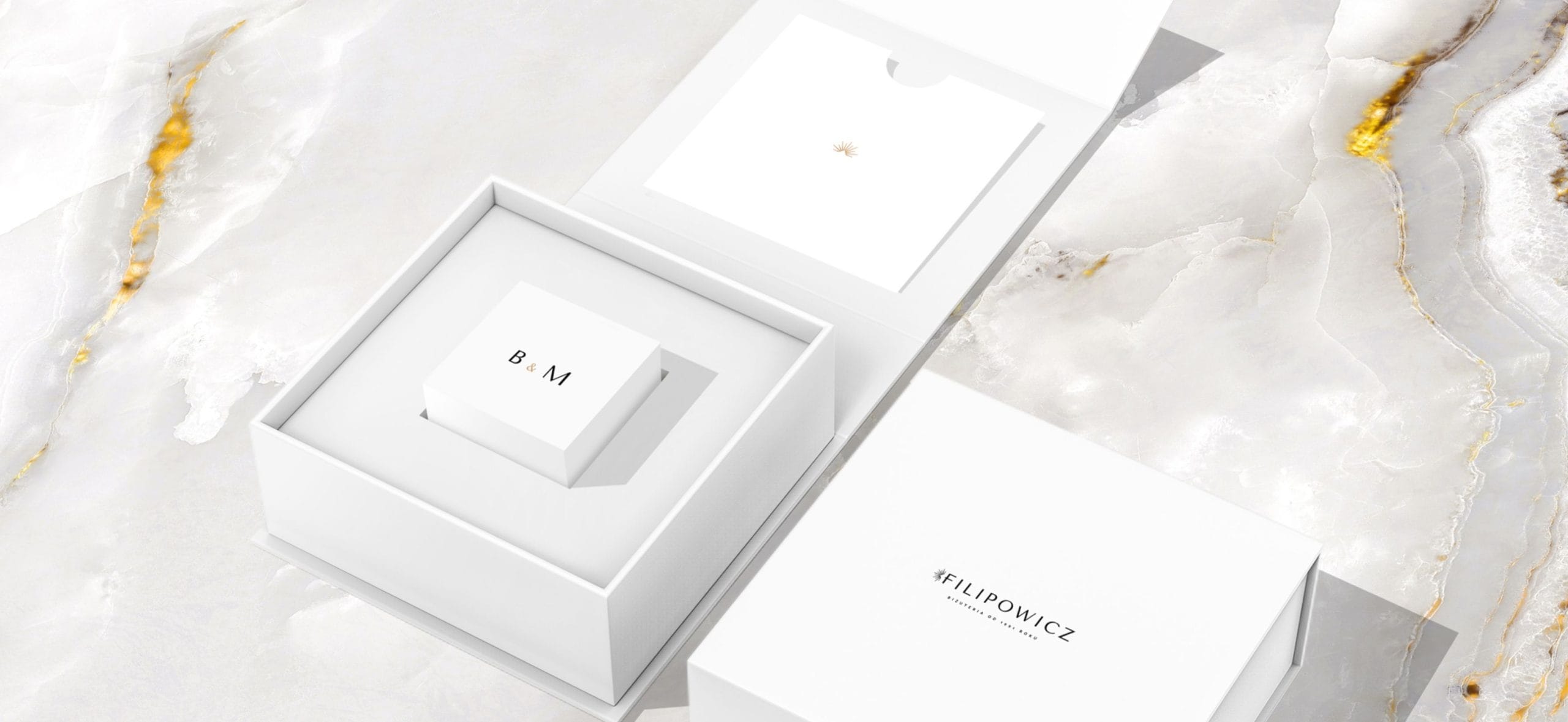 Elegancka biżuteria i obrączki ślubne w nowej oprawie wizualnej marki Filipowicz