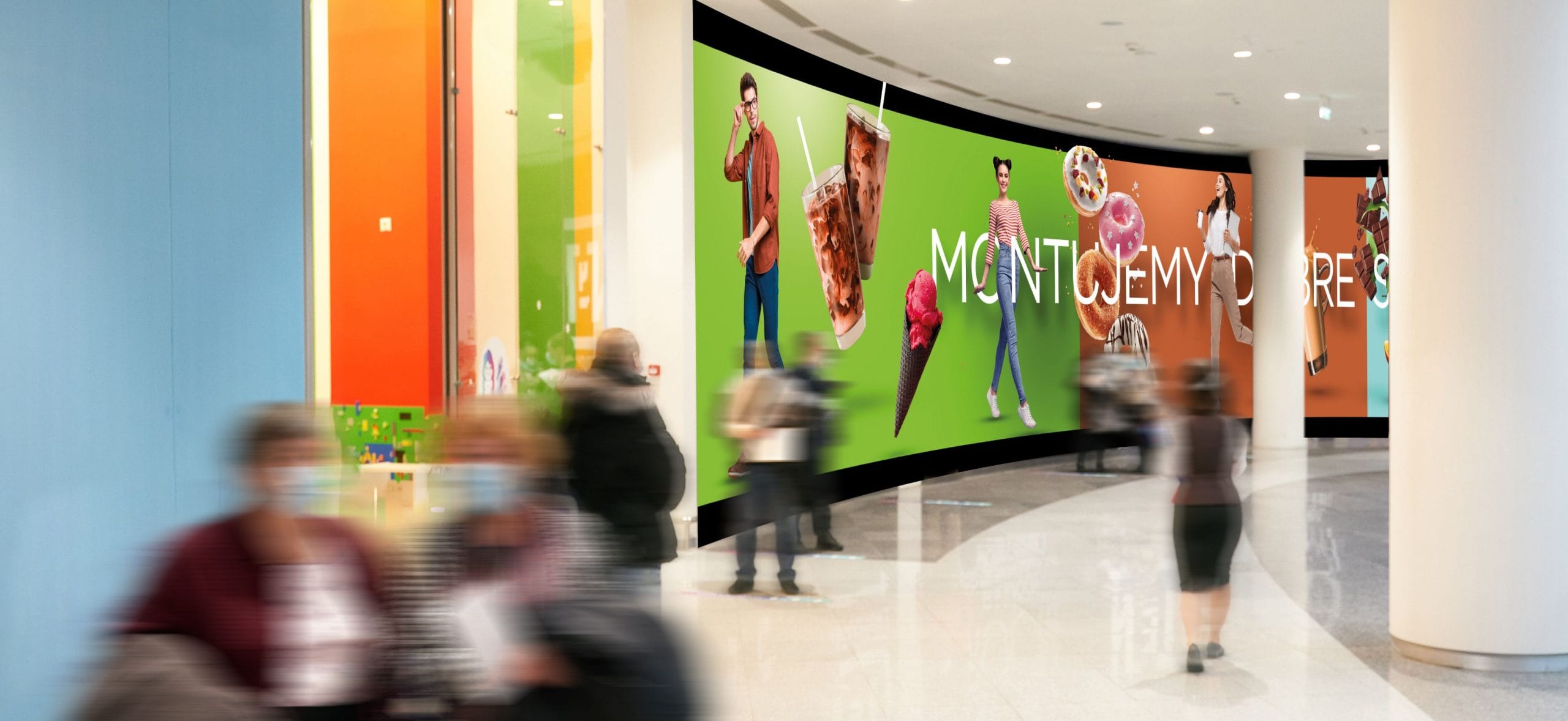 Kreacje promocyjne dla centrów handlowych Focus Mall