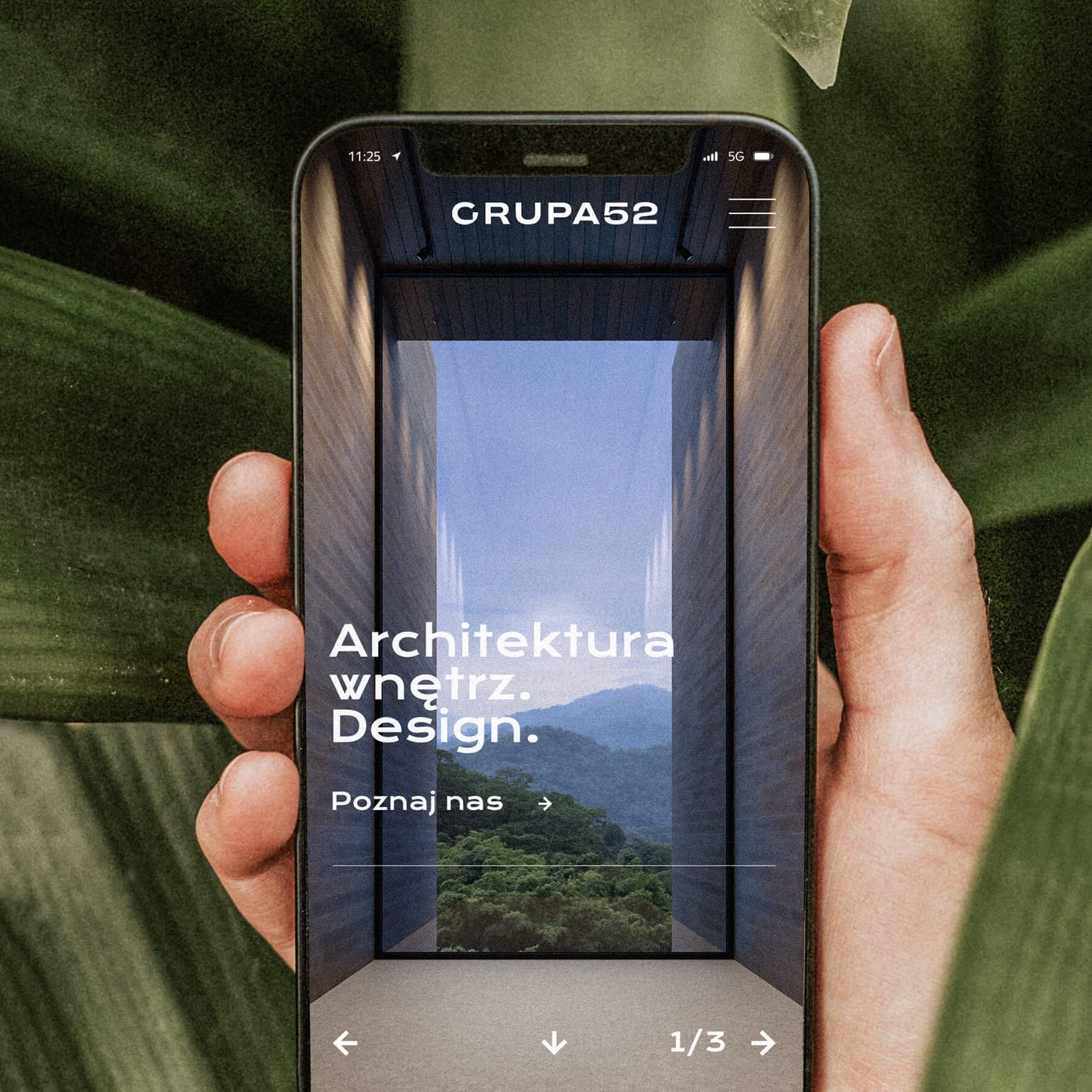 Projekt strony internetowej i rebranding marki Grupa 52 – realizacja 052B