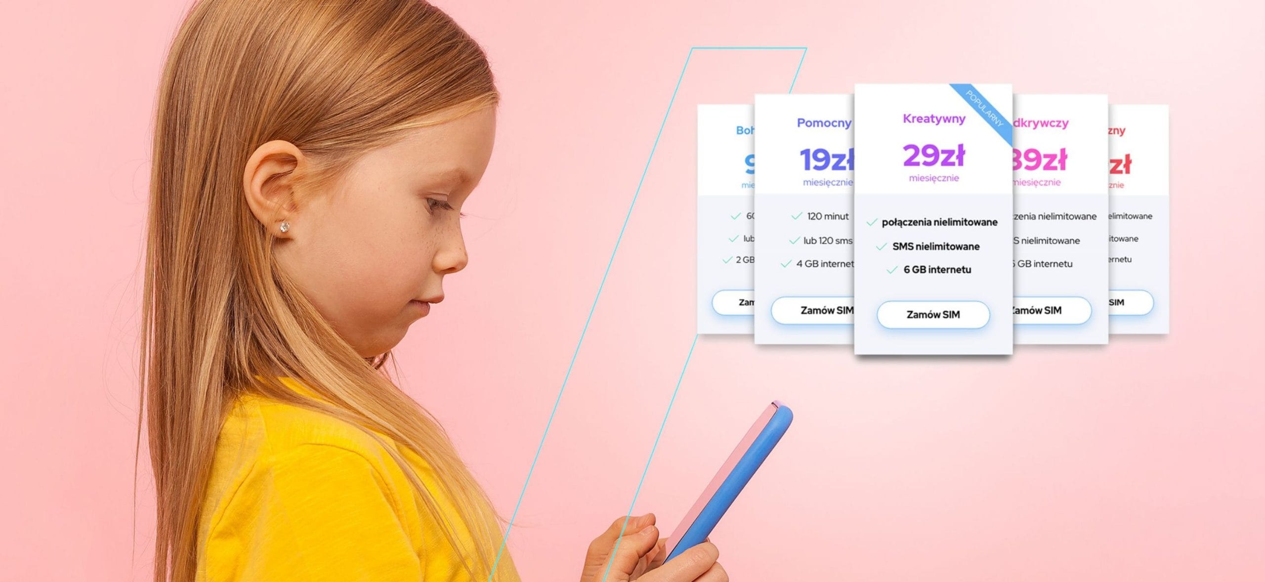 Spójne materiały graficzne i akcydensowe w identyfikacji wizualnej Heroo Mobile