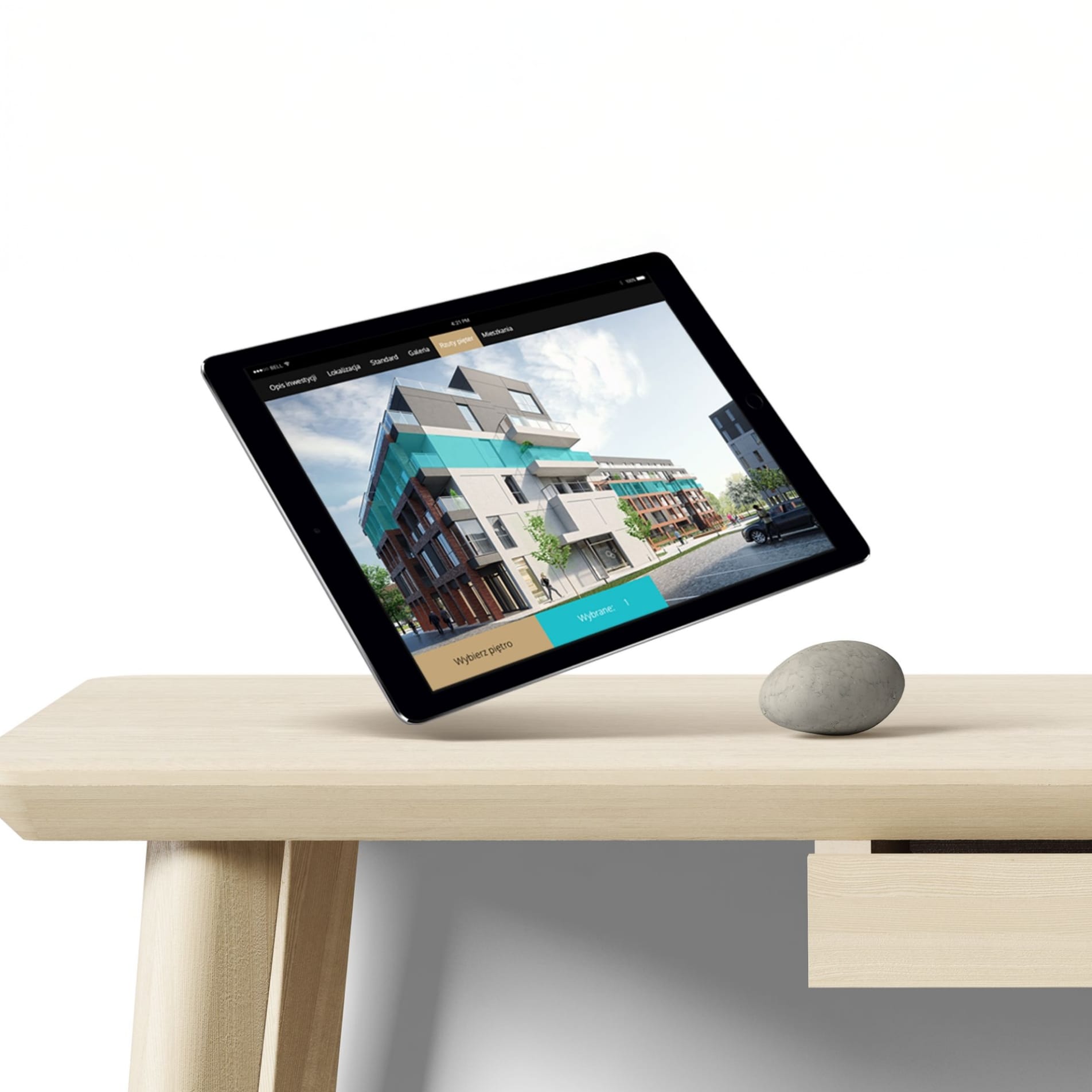 Serwis WWW IQ Development z listą mieszkań i inwestycji