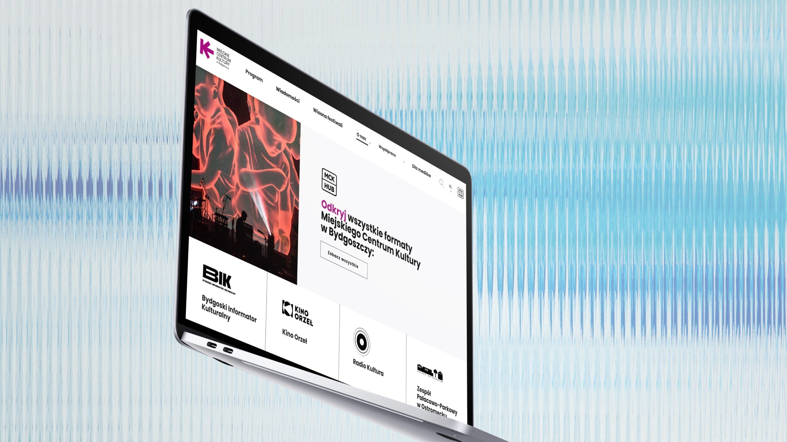 Program wydarzeń MCK Bydgoszcz na stronie internetowej