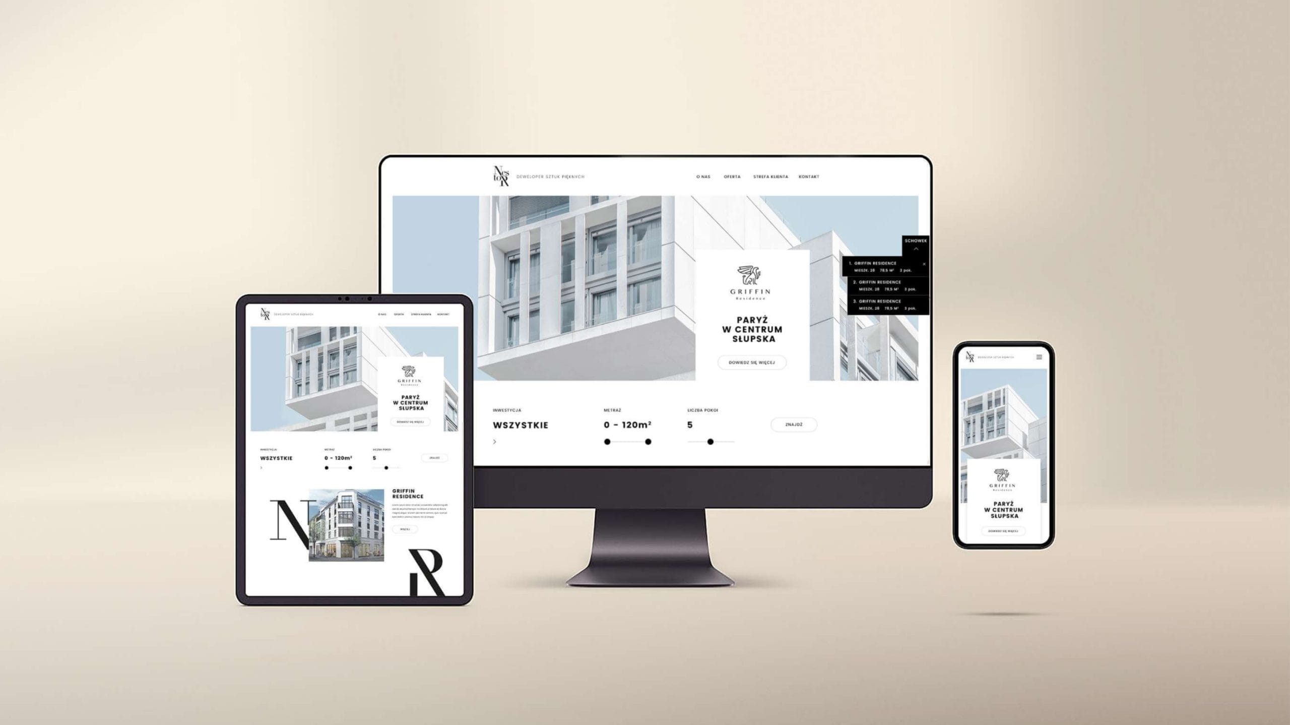 Branding i materiały wizualne Nestor Development
