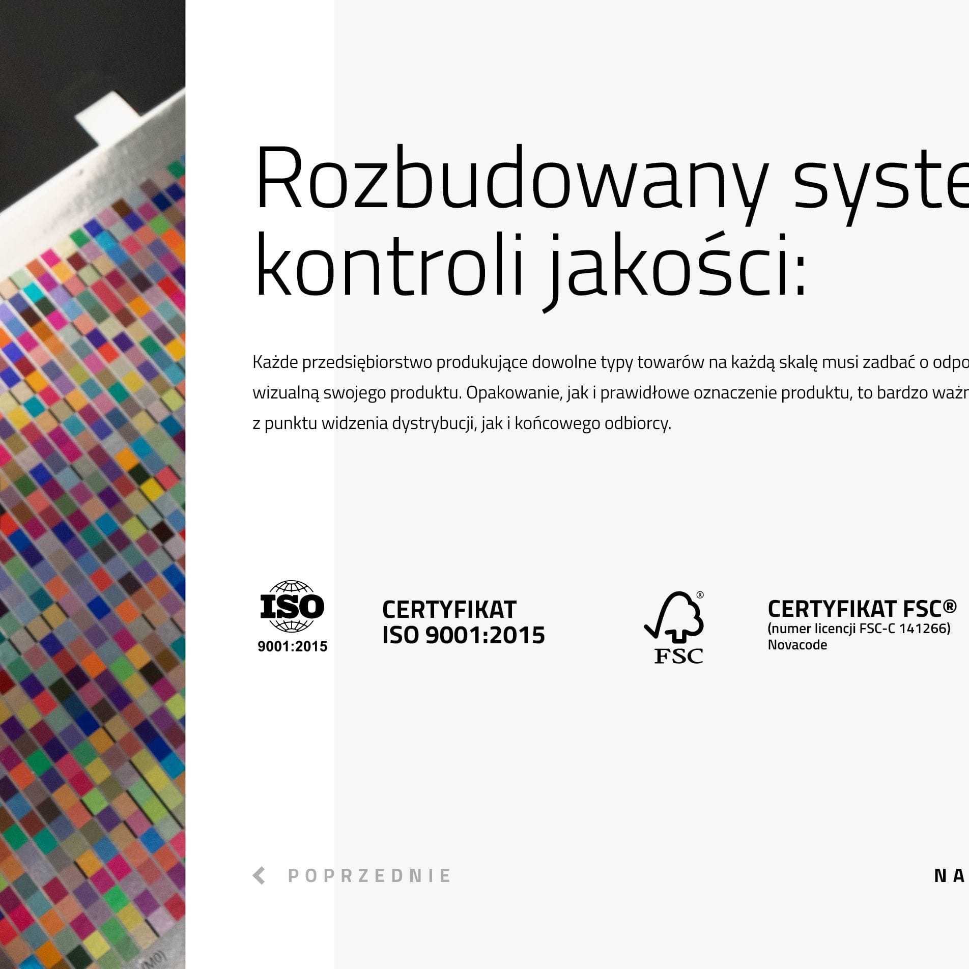 Rozbudowana oferta produktów i rozwiązań branżowych