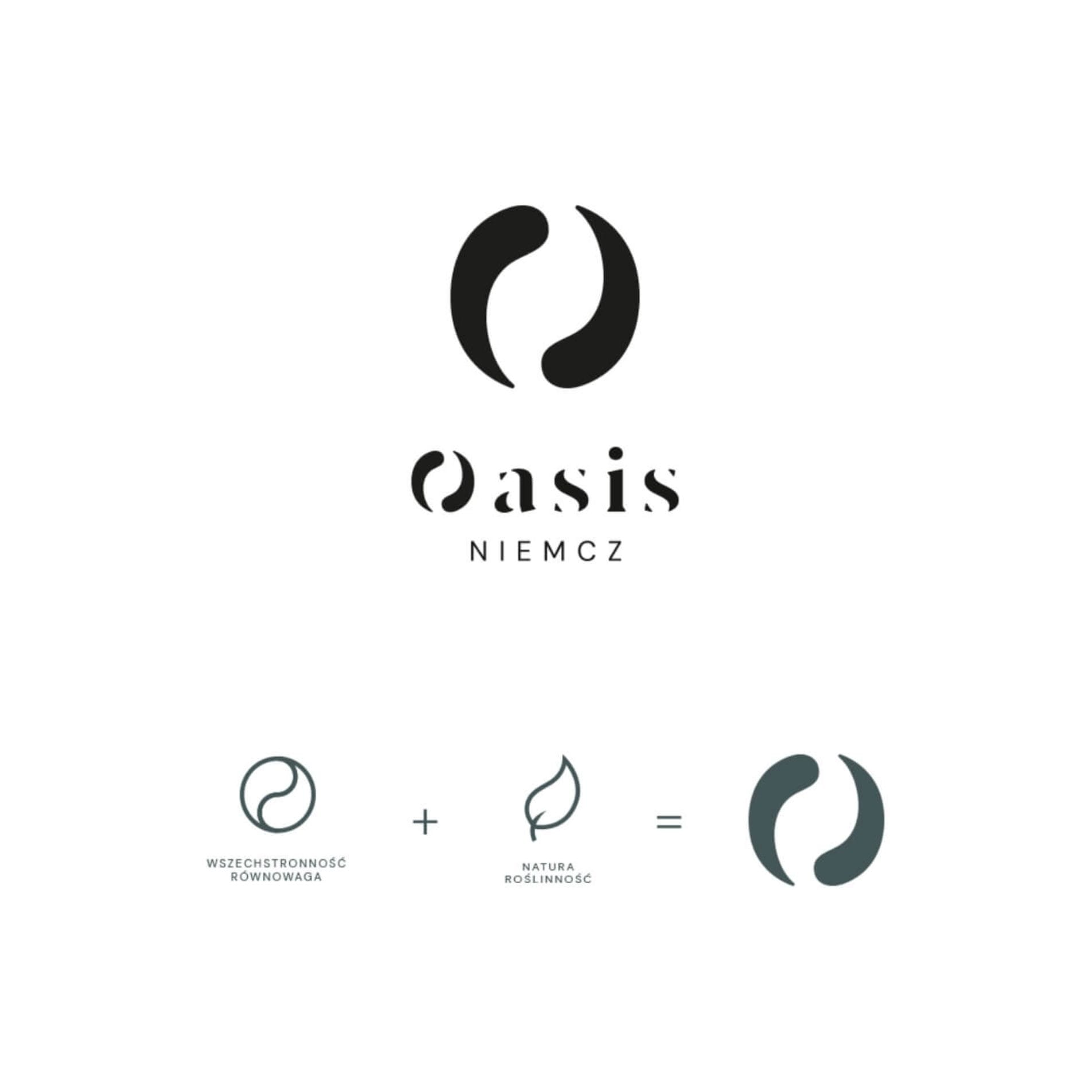 Key Visual i logo inwestycji mieszkaniowej Oasis