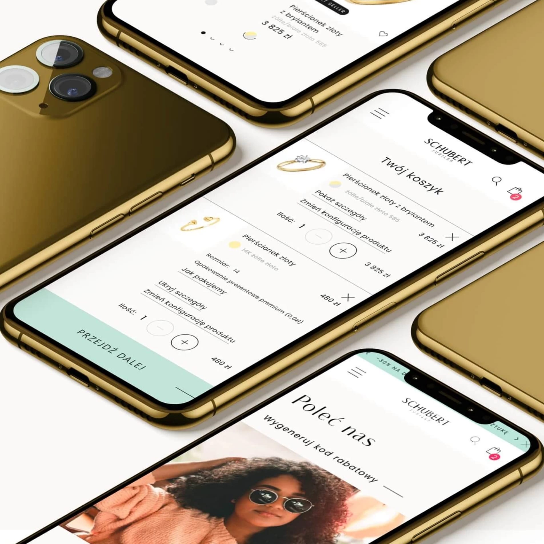Projekt UX procesu zakupowego w sklepie internetowym Jubiler Schubert