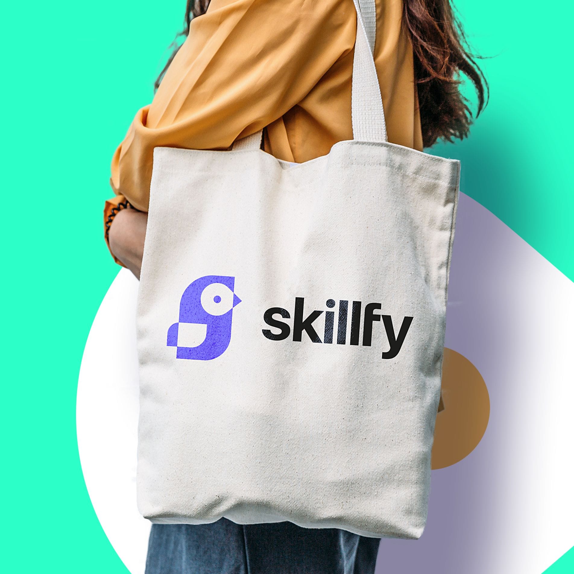 Logo and branding visual identity for the Skillfy project 052B