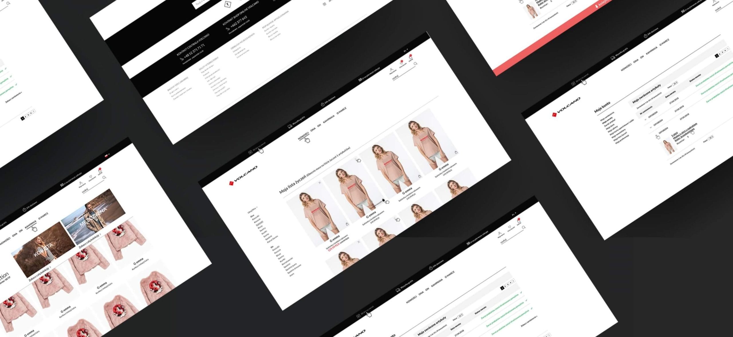 Sklep internetowy dla branży fashion – nowoczesny UX/UI i optymalizacja sprzedaży