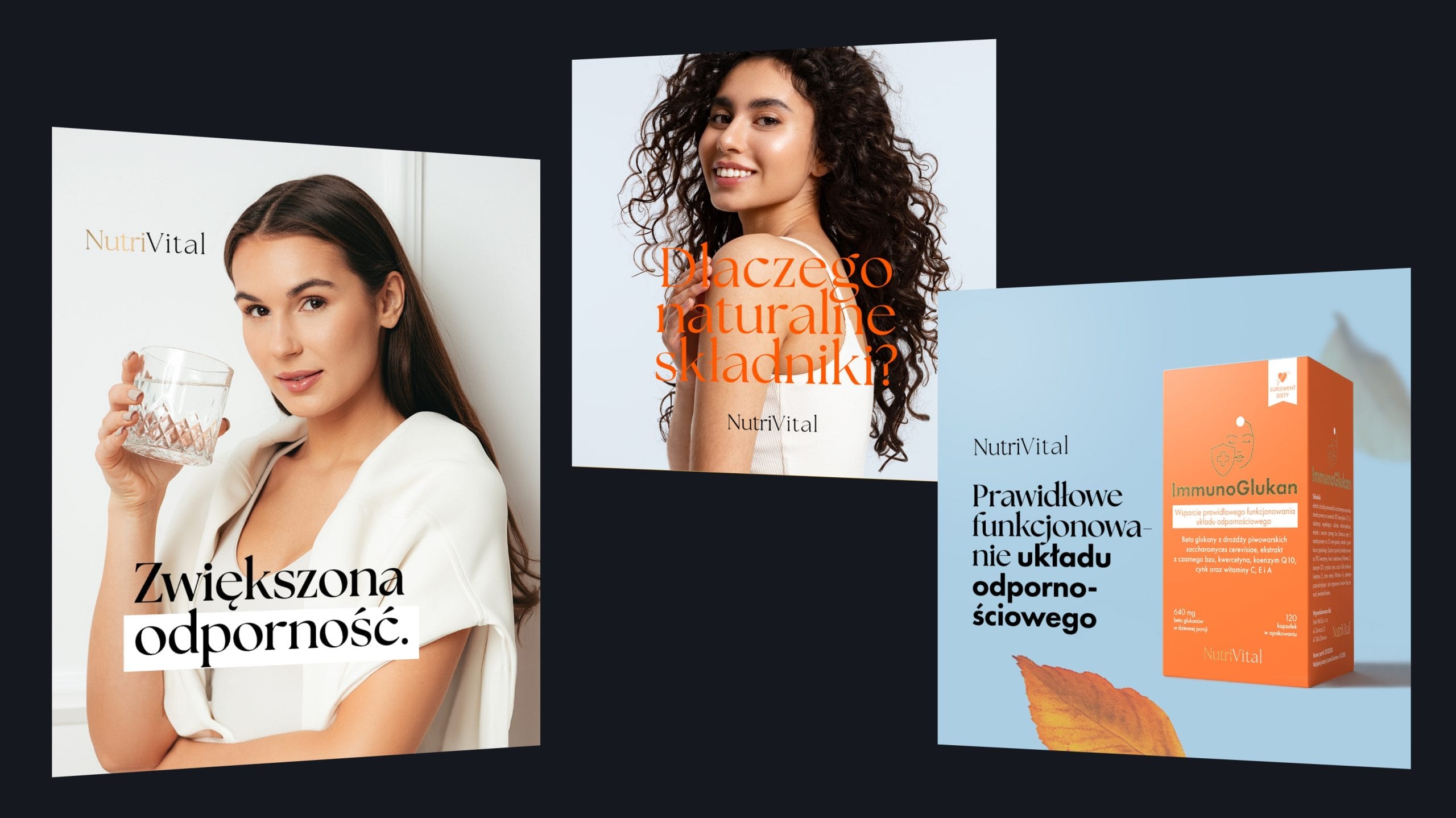 Dedykowane grafiki NutriVital do social mediów