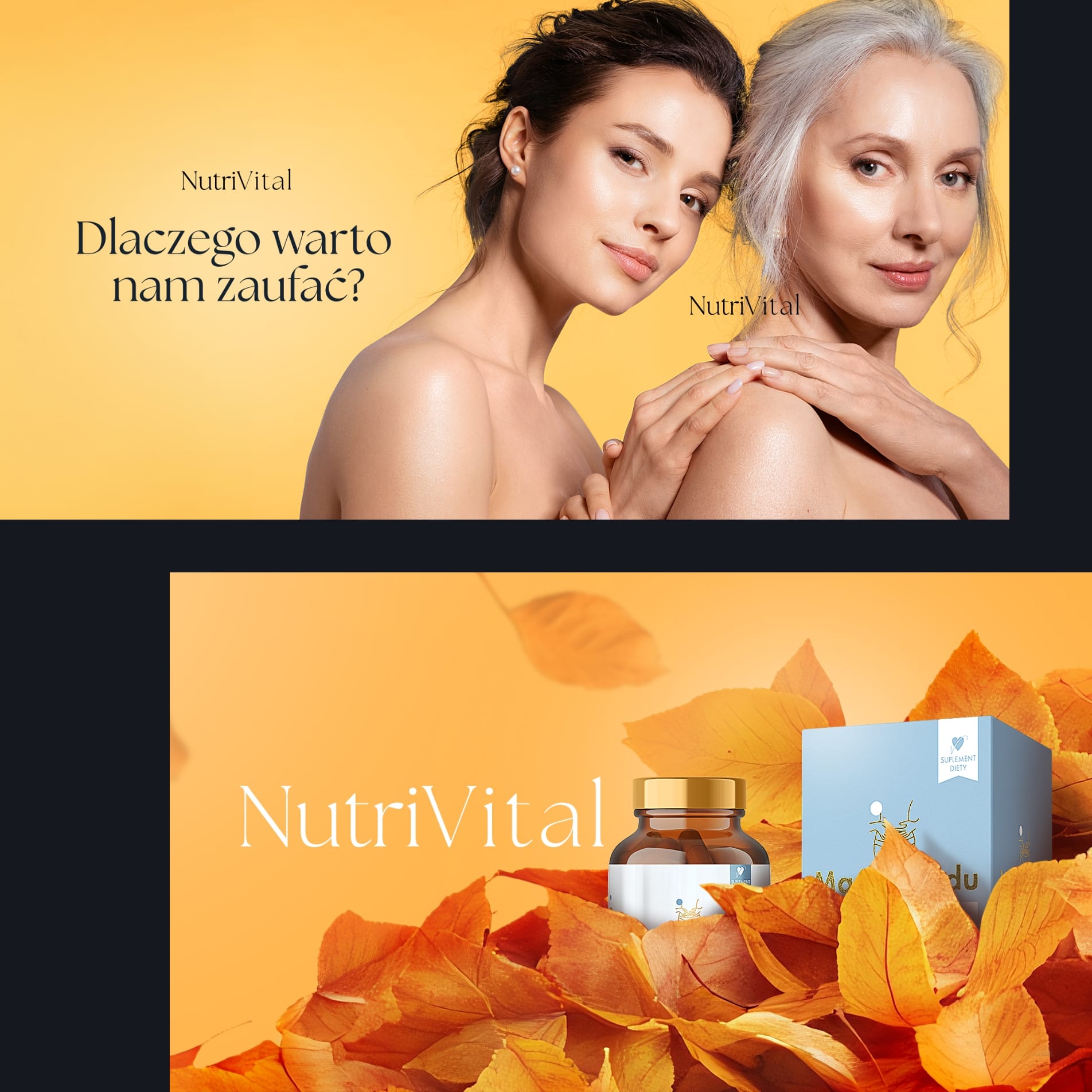 Materiały promocyjne i kampanie wizerunkowe marki NutriVital