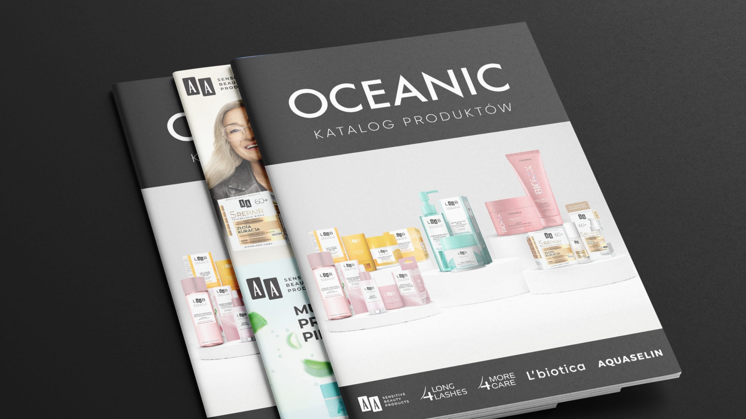 Materiały graficzne i katalogi produktowe Oceanic